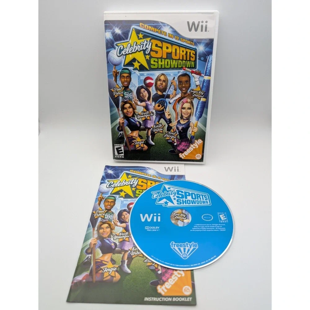 Celebrity Sports Showdown - Nintendo Wii Complete CIB Tested